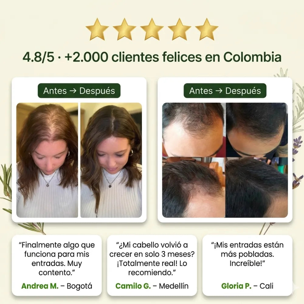 ELIXIR® Fortalece y estimula el crecimiento de tu cabello.