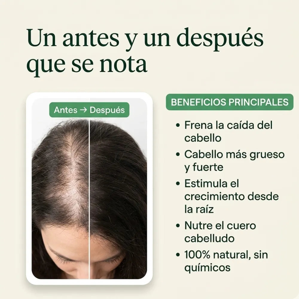 ELIXIR® Fortalece y estimula el crecimiento de tu cabello.