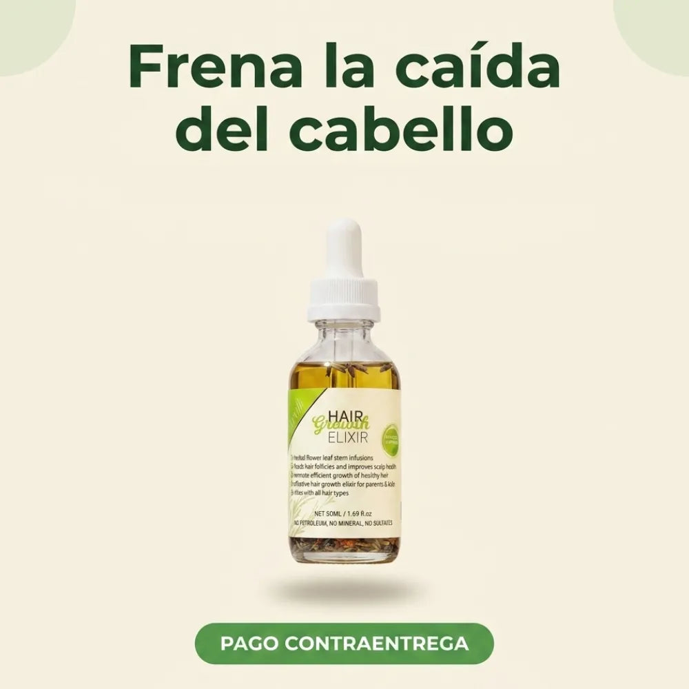 ELIXIR® Fortalece y estimula el crecimiento de tu cabello.